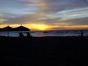 Sonnenuntergang am Ngapali Beach